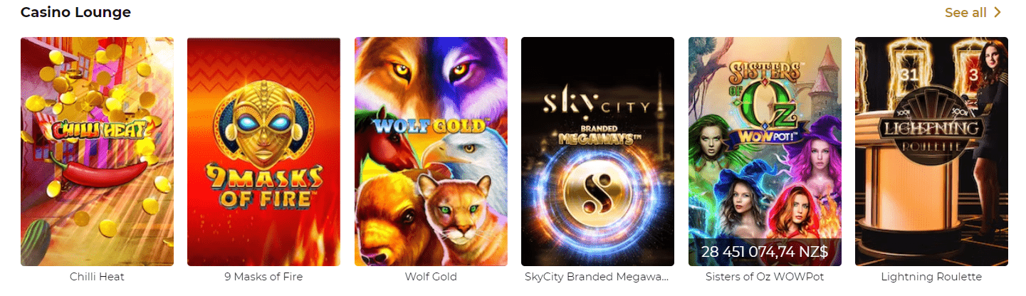 skycity casino slots